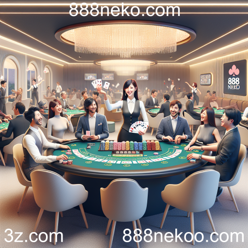 A Experiência Imersiva dos Jogos Ao Vivo no 888neko.com